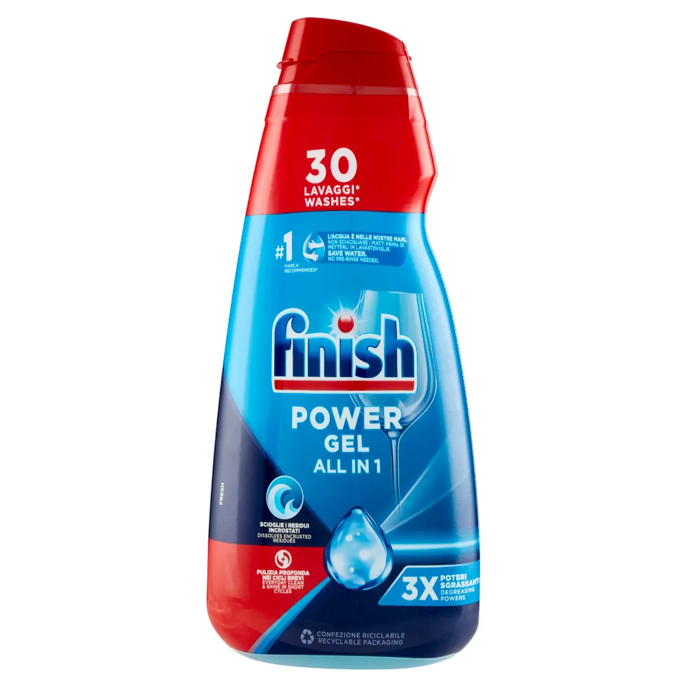 FINISH POWER GEL ALL IN 1 600ML