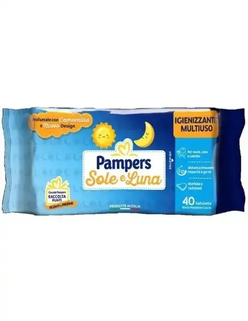 PAMPERS SALVIETTE SOLE LUNA 40PZ