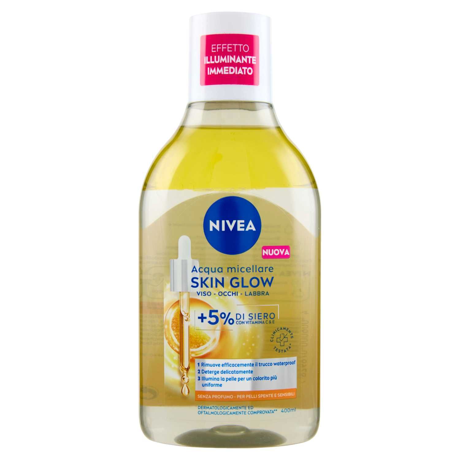 NIVEA ACQUA MICELLARE 400ML SKIN GLOW