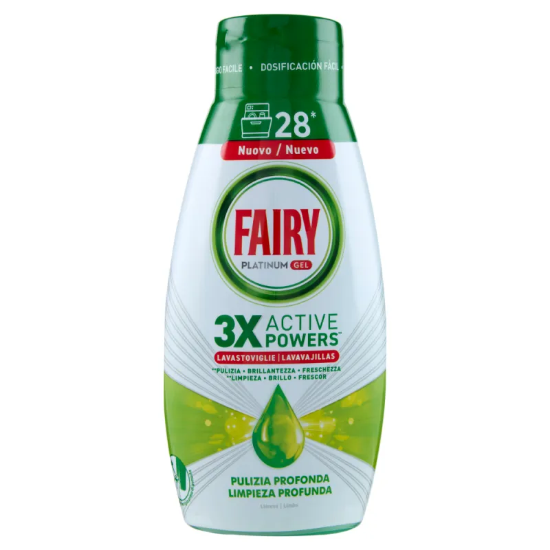 FAIRY PLATINUM GEL 504ML PULIZIA PROFONDA