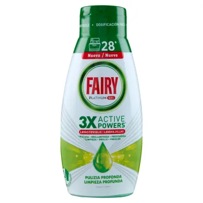 FAIRY PLATINUM GEL 504ML PULIZIA PROFONDA