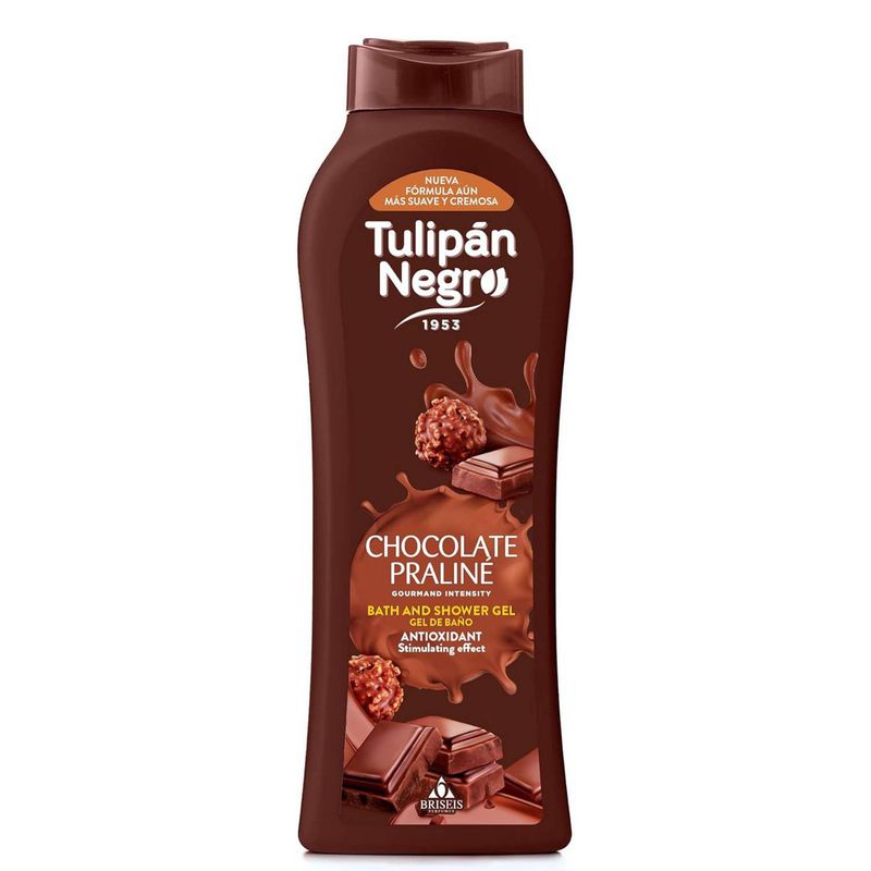 TULIPAN NEGRO BAGNOSCHIUMA 650ML CHOCOLATE PRALINE