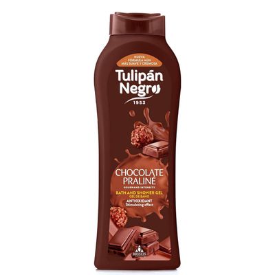 TULIPAN NEGRO BAGNOSCHIUMA 650ML CHOCOLATE PRALINE