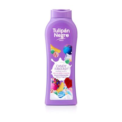 TULIPAN NEGRO BAGNOSCHIUMA 650ML CANDY FANTASY