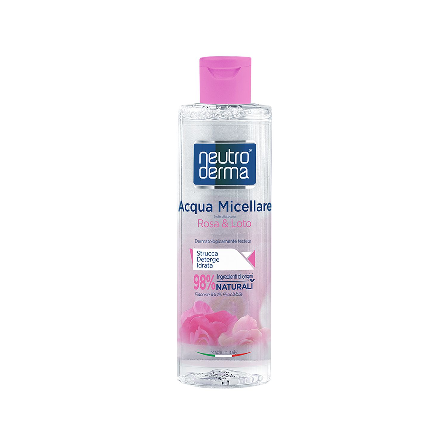 NEUTRODERMA ACQUA MICELLARE 500ML ROSA