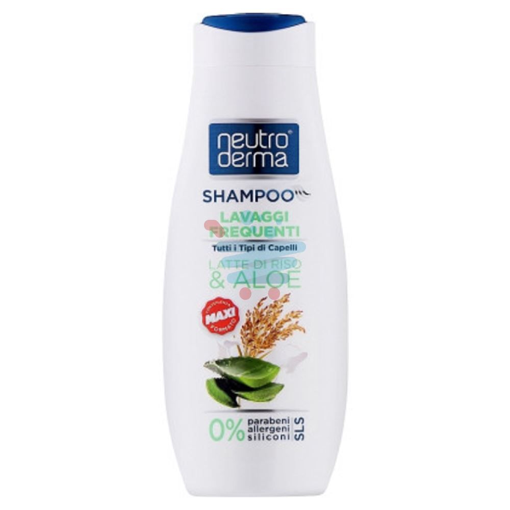 NEUTRODERMA SHAMPOO 500ML ALOE&amp;RISO
