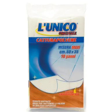 L&#39;UNICO CATTURAPOLVERE 60X35 10 PANNI