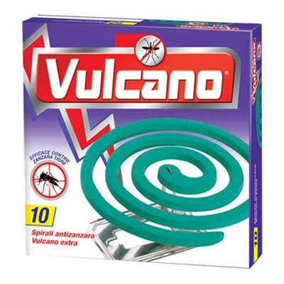 SPIRA VULCANO SPIRALI ANTIZANZARE 10PZ