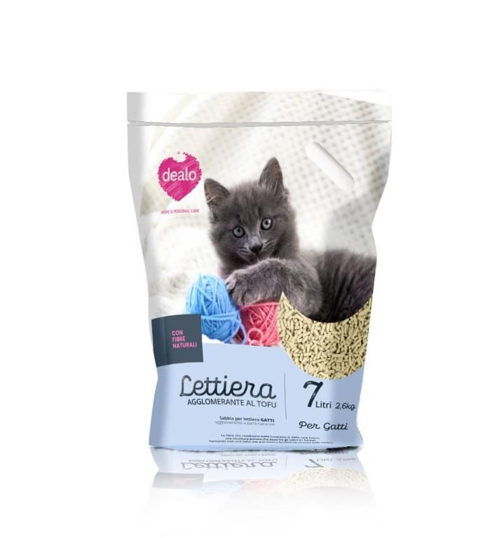 DEALO LETTIERA GATTO TOFU 2,5KG.