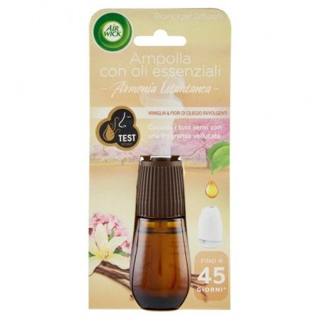 AIRWICK DIFFUSORE DI OLII ESSENZIALI VANIGLIA E CILIEGIO RIC