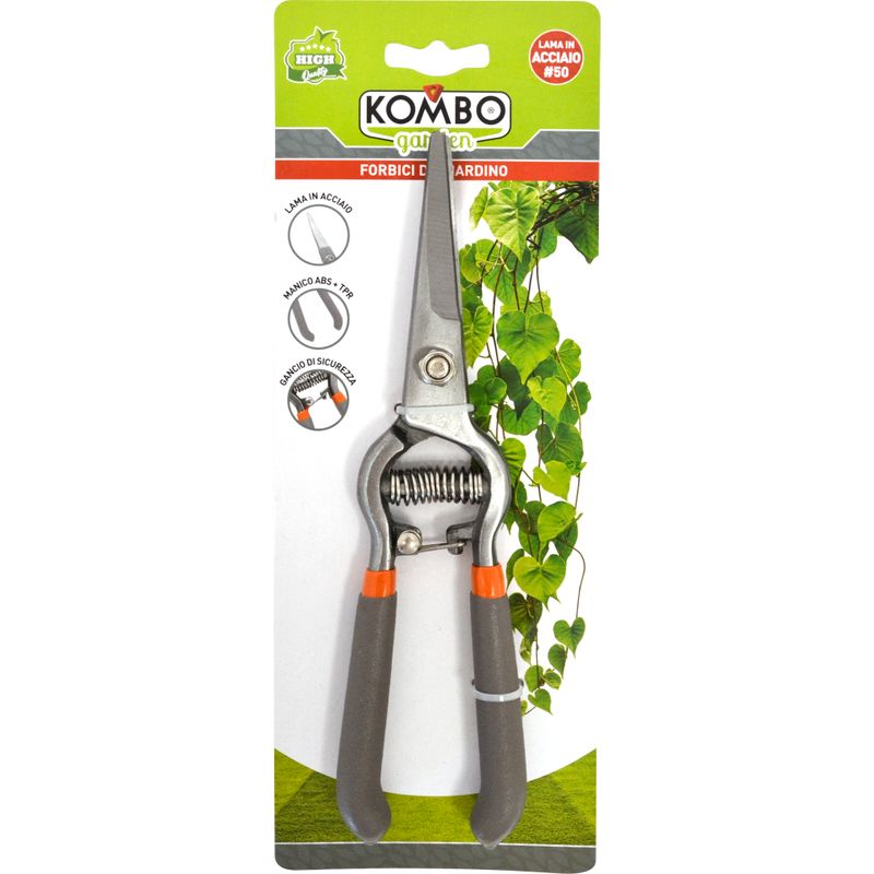 FORBICI DA GIARDINO ACCIAIO 20CM