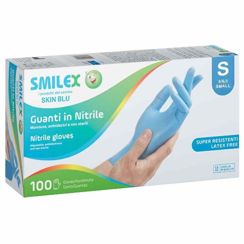 SMILEX GUANTI NITRILE PZ100 SMALL