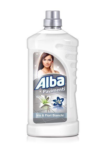 ALBA PAVIMENTI 1LT IRIS E FIORI BIANCHI