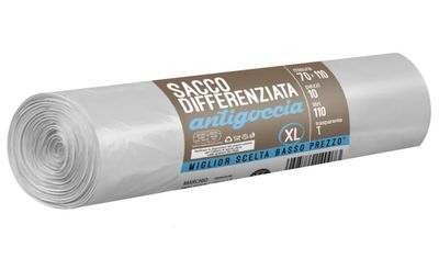 SACCO ANTIGOCCIA 70X110 PZ10 TRASPARENTE