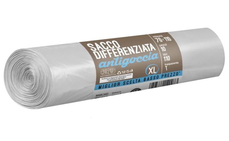 SACCO ANTIGOCCIA 70X110 PZ10 TRASPARENTE