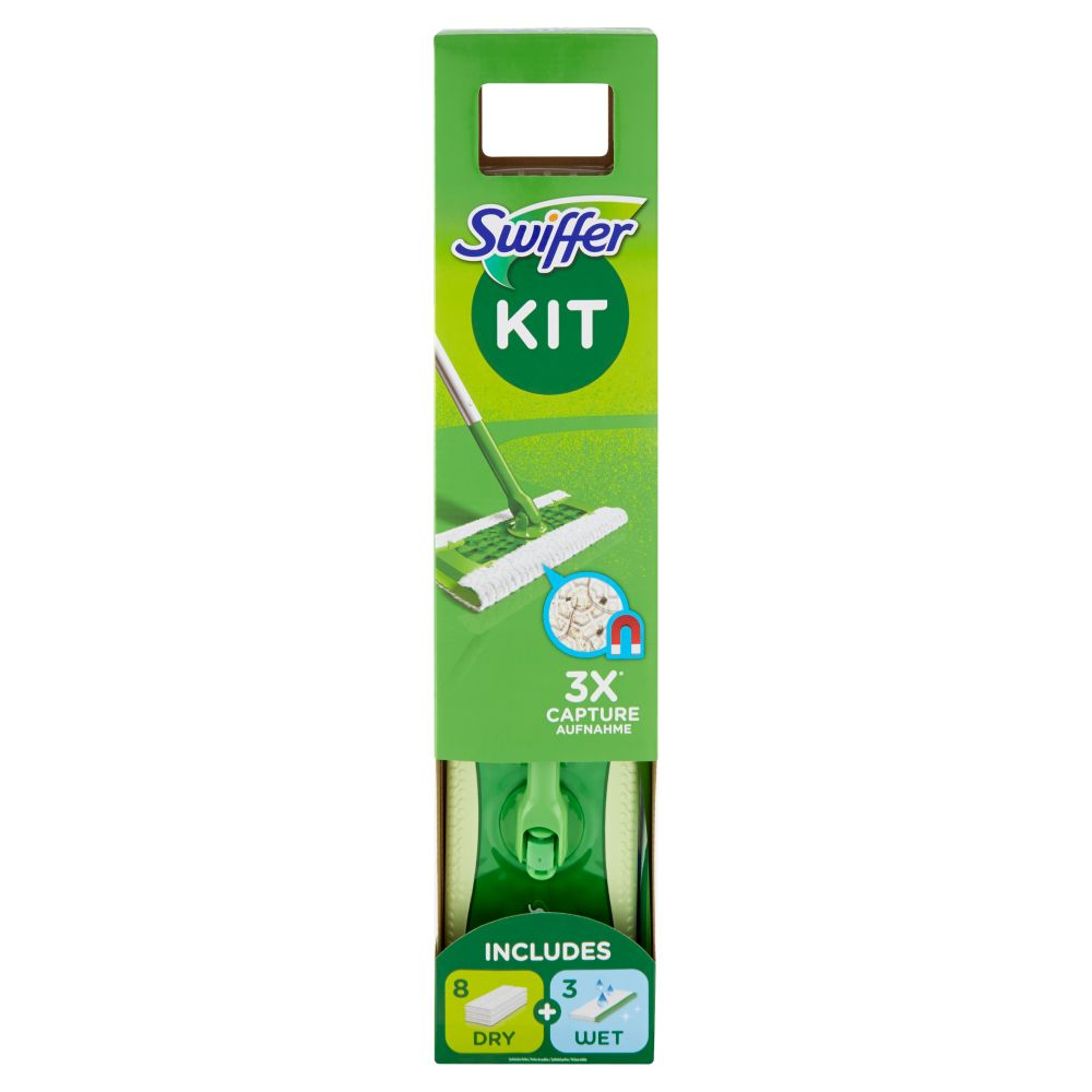 SWIFFER SCOPA KIT +8PANNI OMAGGIO +3PANN