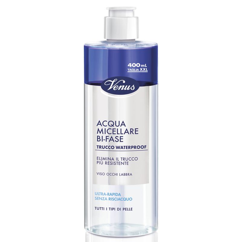 VENUS ACQUA MICELLARE BI FASE 400 ML