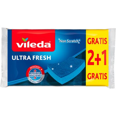 SPUGNA ULTRAFRESH ANTIGRAFFIO 2+1