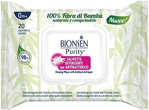BIONSEN SALVIETTINE DETERGENTI X20 ANTIBATTERICO