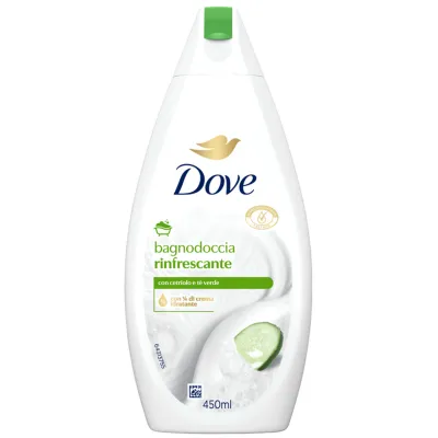 DOVE BAGNODOCCIA 450ML RINFRESCANTE
