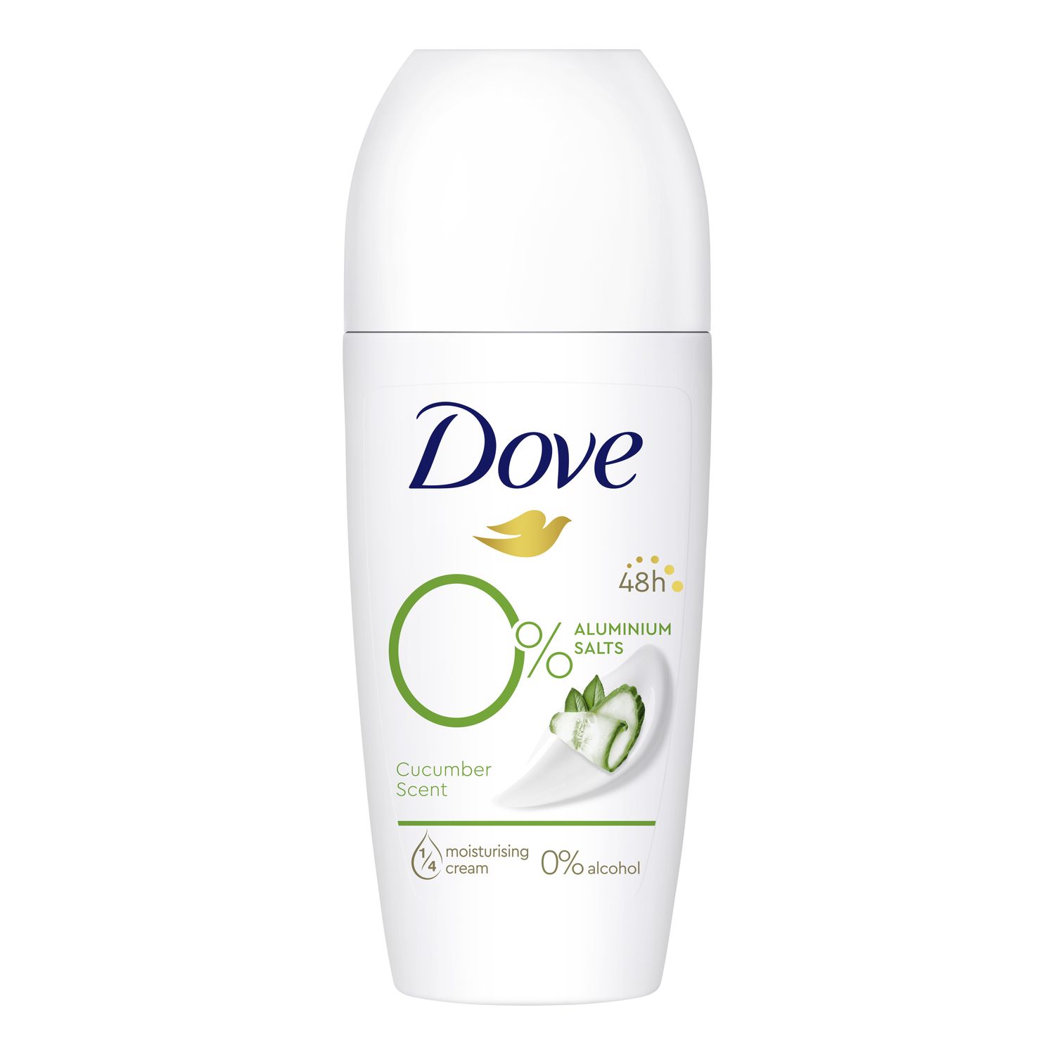 DOVE DEO ROLL-ON 50ML GO FRESH CUCUMBER 0%
