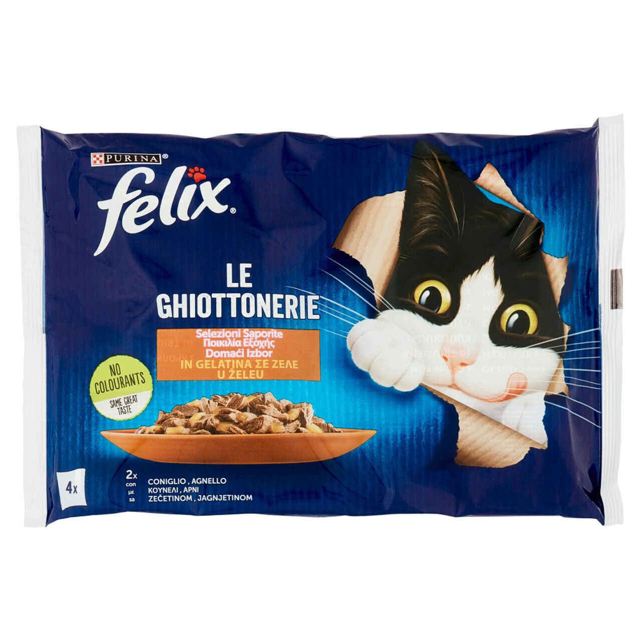 FELIX GHIOTTONERIE CONIGLIO E AGNEL PZ4