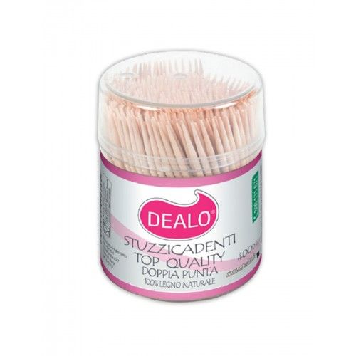 DEALO STUZZICADENTI BARATTOLO 400PZ