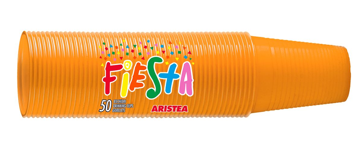 MAJOR BICCHIERI 200CC 50PZ ARANCIO