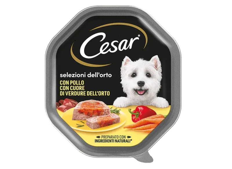 CESAR CANE CUORE DI VERDURE POLLO GR150