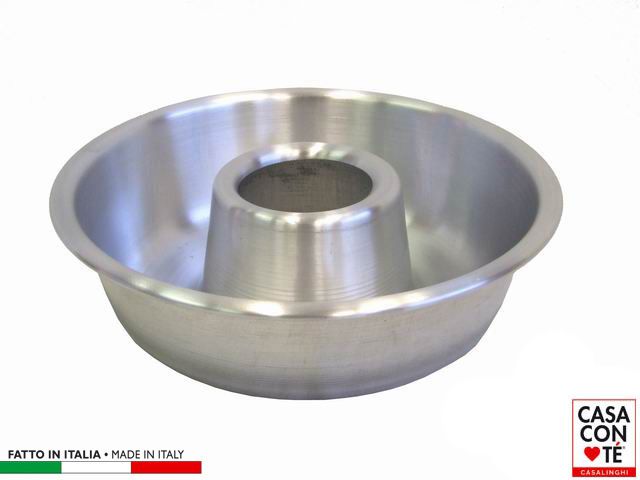 TORTIERA ALLUMINIO C/BUCO CM28