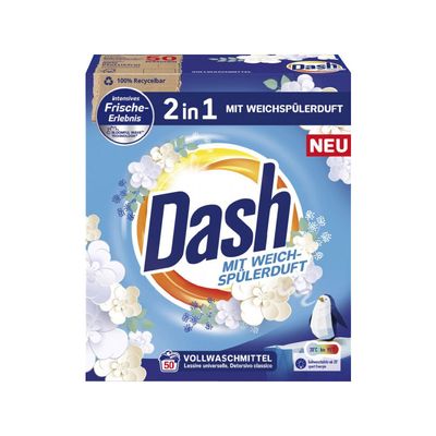 DASH LAVATRICE 50 LAV.2IN1 POLVERE 3KG BLU