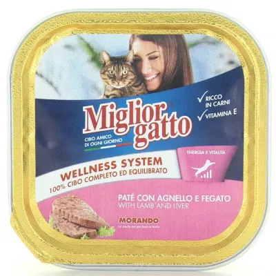 MG VASCHETTA 100GR PATE&#39; AGNELLO E FEGAT
