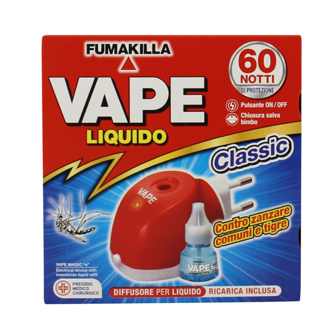 VAPE ELETTROEMAN+RIC.LIQ.480 ORE CLASSIC