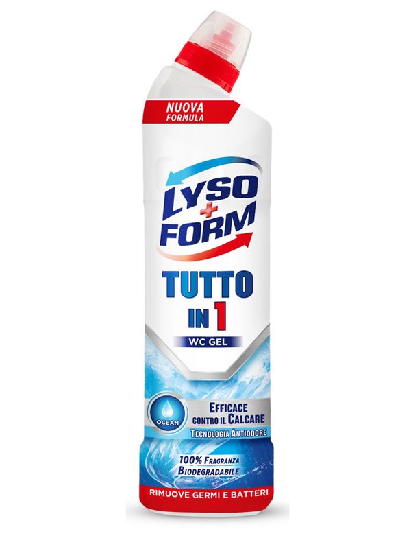 LYSOFORM WC GEL 750 ML TUTTO IN 1 OCEAN