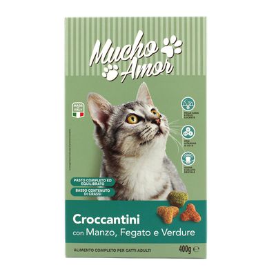 MUCHOAMOR GATTO CROCC. 400GR MA,FE,VER