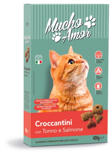 MUCHOAMOR GATTO CROCC. 400GR TON\SALM