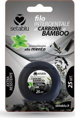 FILO INTERDENTALE CARBONE 25MT