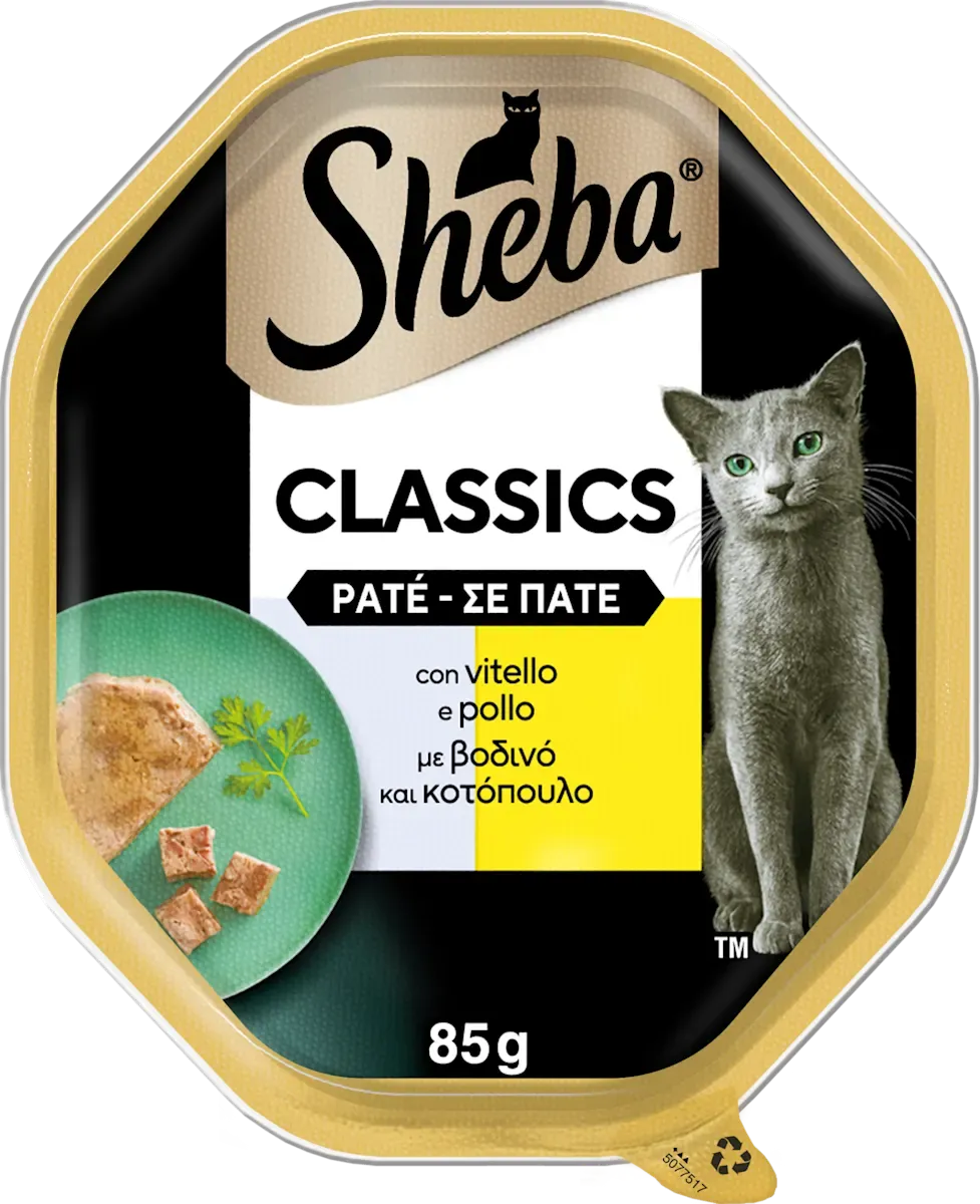 SHEBA GATTO 85GR PATE VITELLO