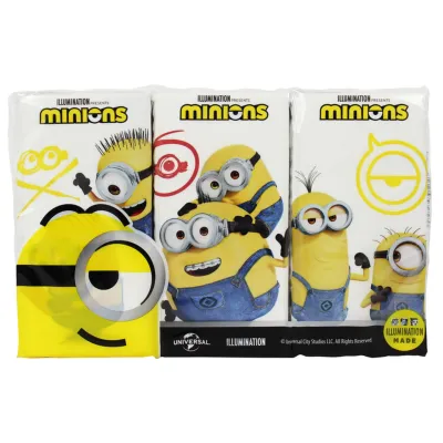 MINIONS  FAZZOLETTI PACC.6x9.4 veli
