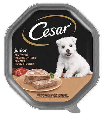 CESAR JUNIOR TACCHINO VITELLO 150GR