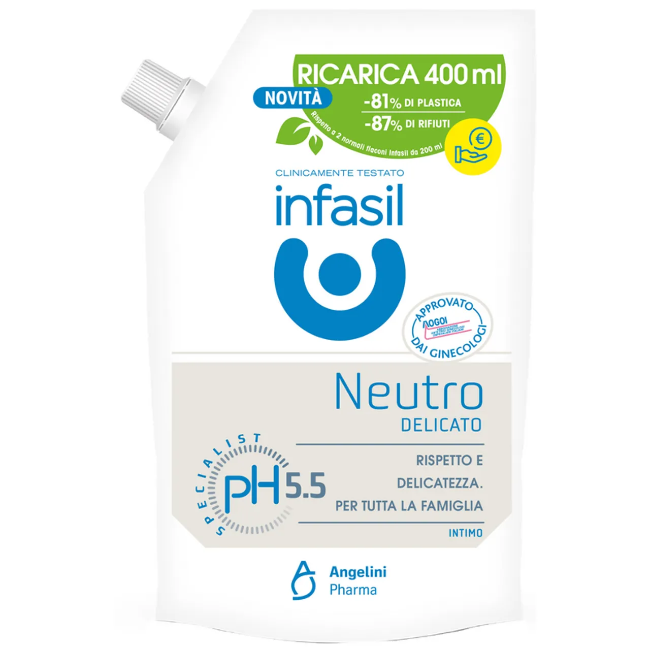 INFASIL INTIMO NEUTRO DELICATO RIC.400ml