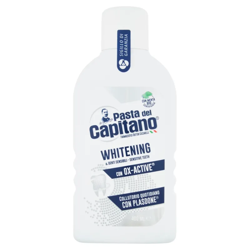 PASTA DEL CAPITANO COLLUTORIO 400ML WHIT