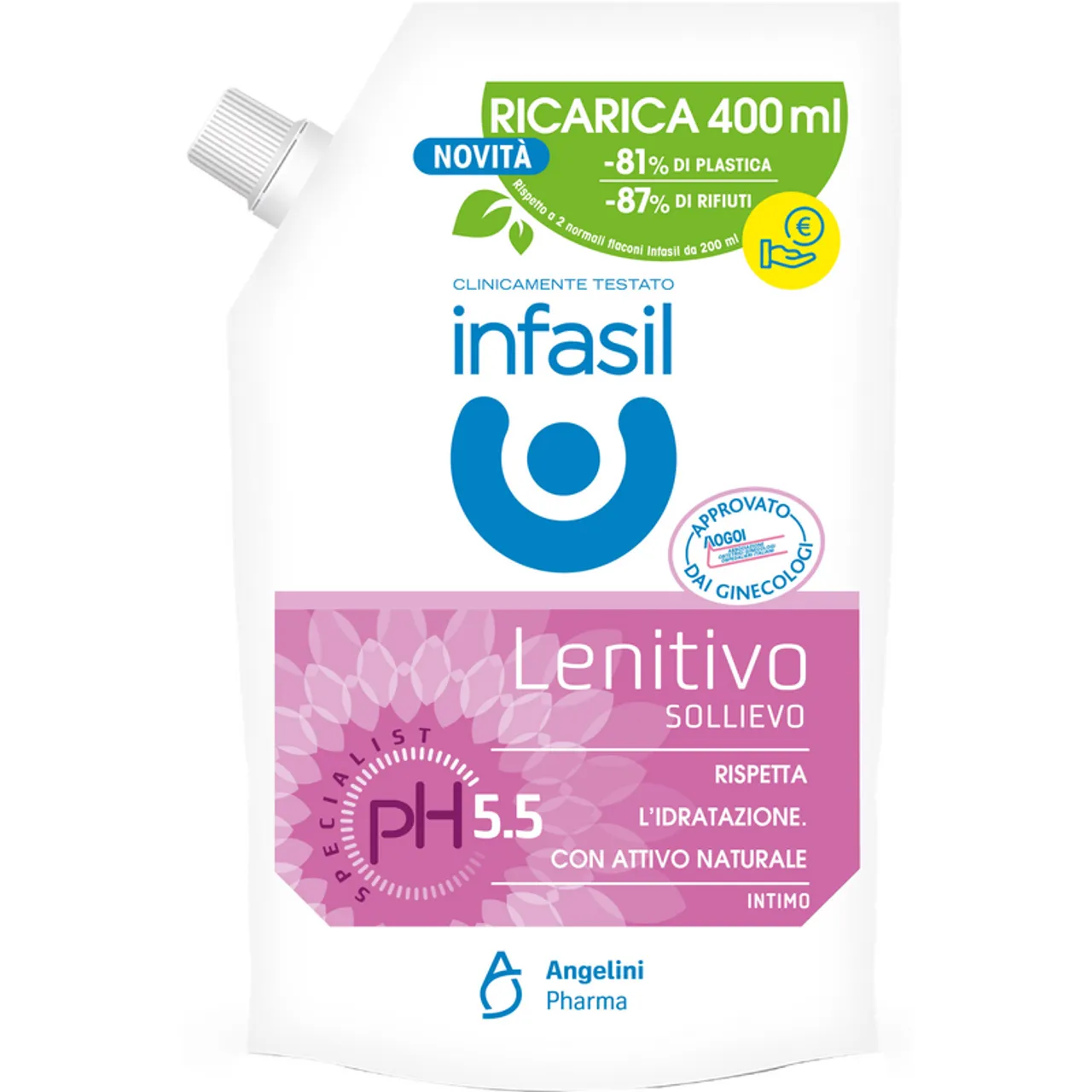 INFASIL INTIMO LENITIVO SOLL.RIC.400ml