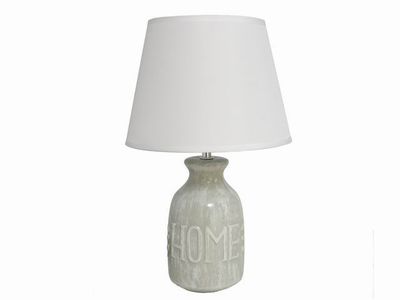 LAMPADA LYRA CERAMICA CM 36 GRIGIA