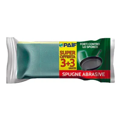 PAIF SPUGNA+RETINA 3PZ + 3PZ OMAGGIO