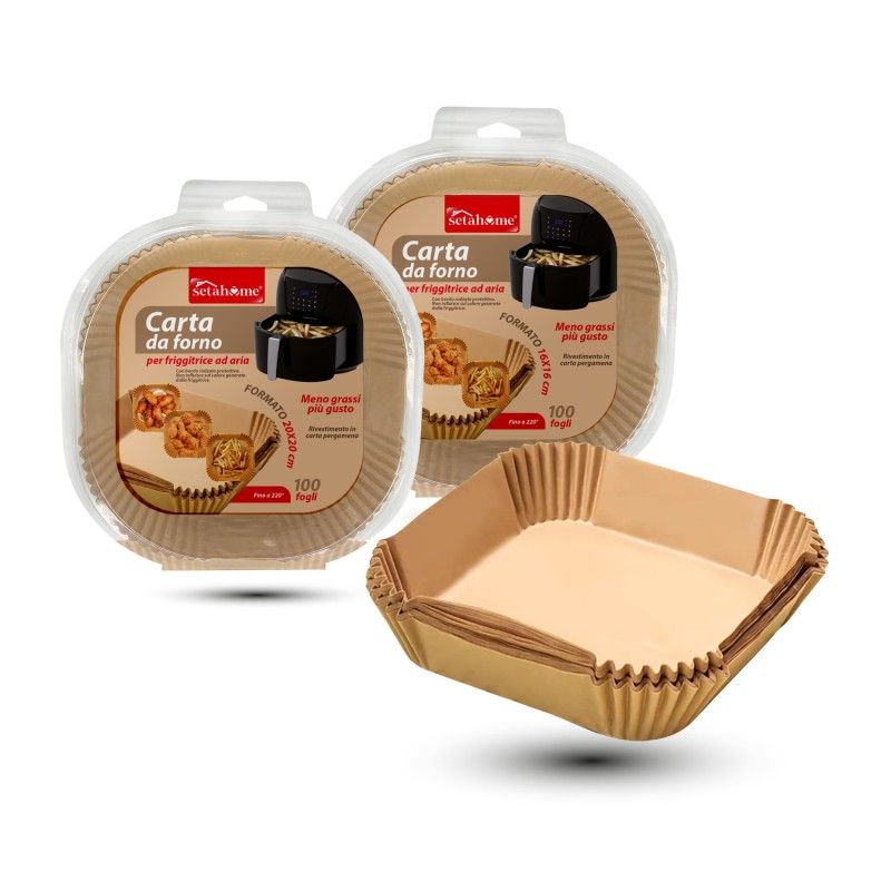 CARTA DA FORNO PER FRIGG. AD ARIA 20X20 PZ50