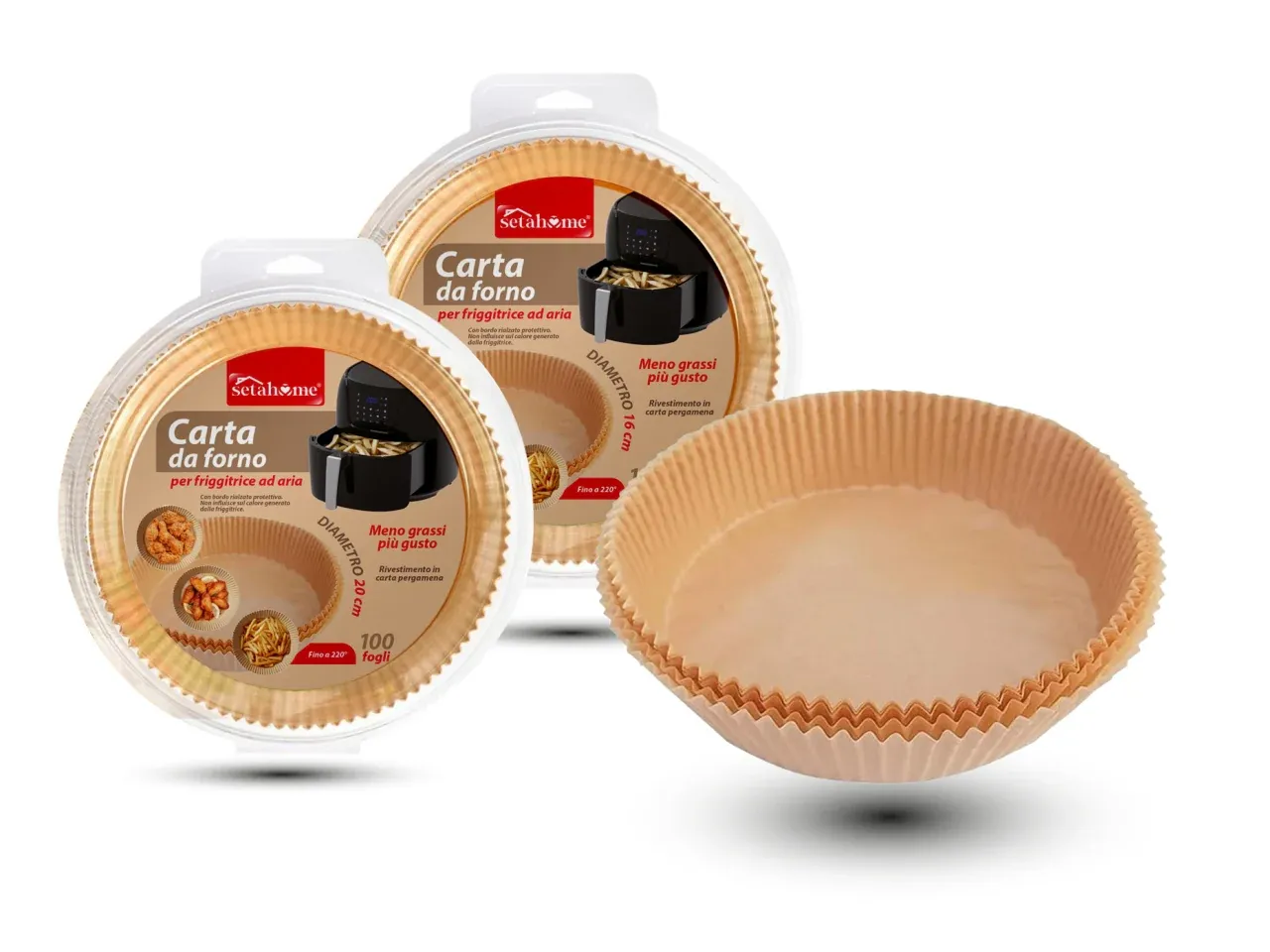 CARTA DA FORNO PER FRIGG. AD ARIA DIAM.20 PZ50