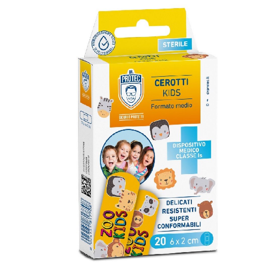 DR.PROTEC CEROTTI KIDS 20PZ MEDI