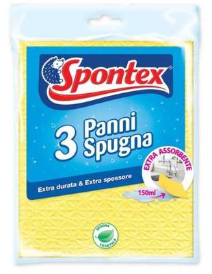 SPONTEX PANNI SPUGNA 3PZ
