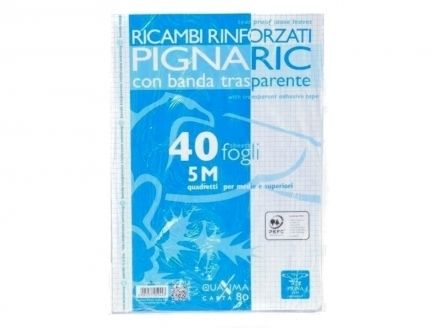 RICAMBIO RINFORZATO A4 BIANCO 5MM